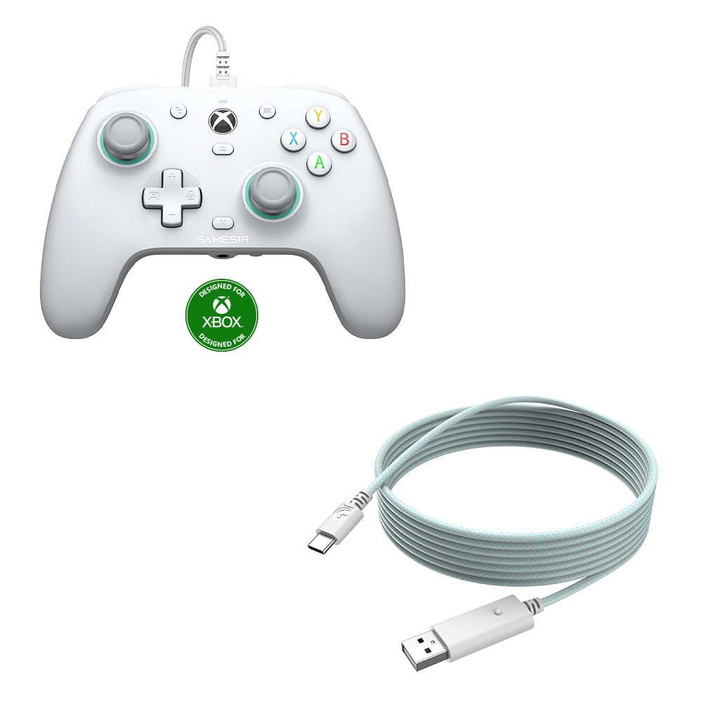 GameSir G7 SE Wired Controller for Xbox - White