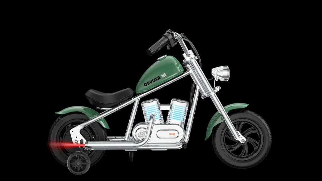 motorbike with training wheels kids