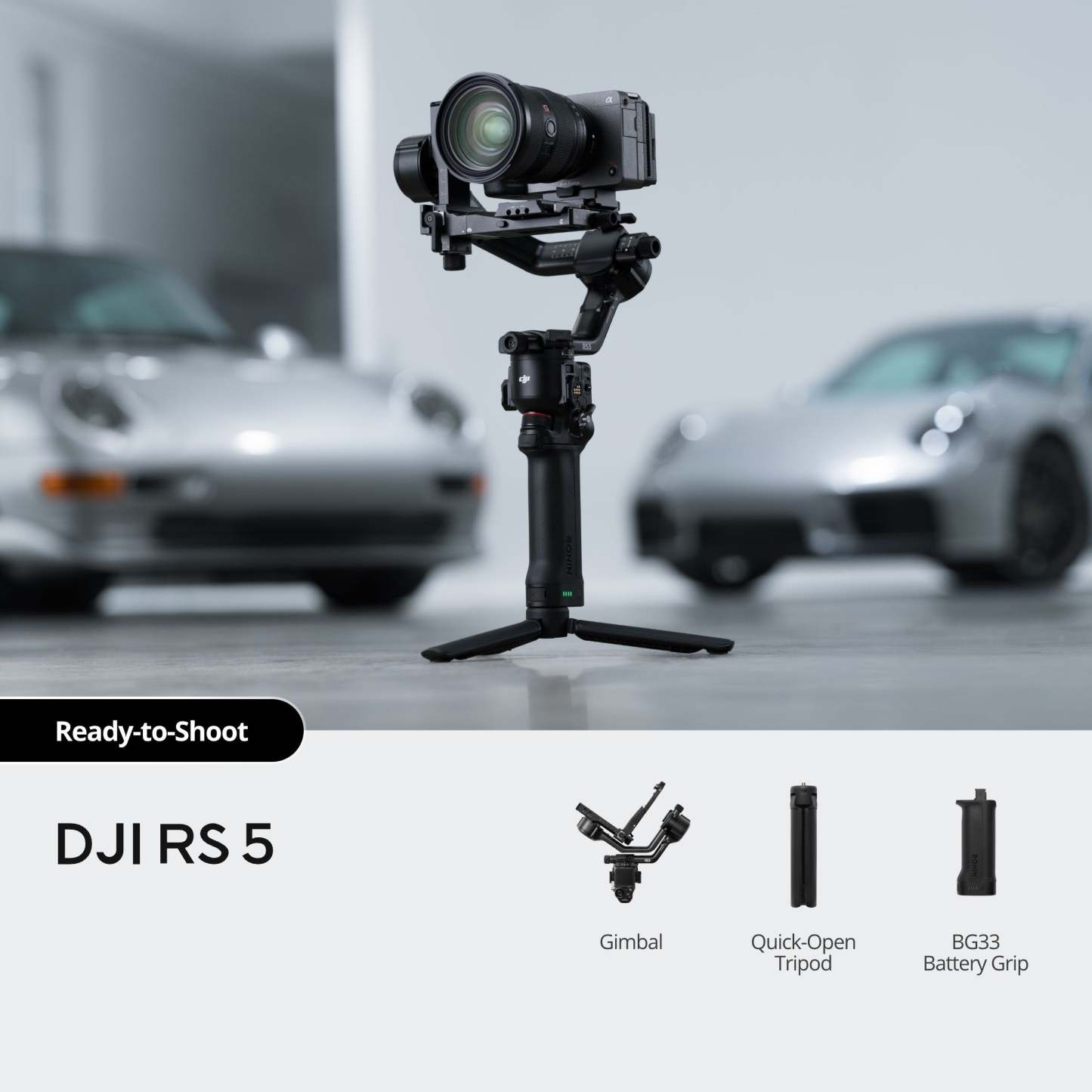 DJI RS 5 Handheld Gimbal Stabiliser