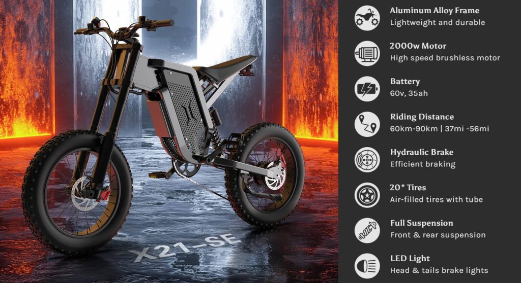 ekx x21 electric dirtbike