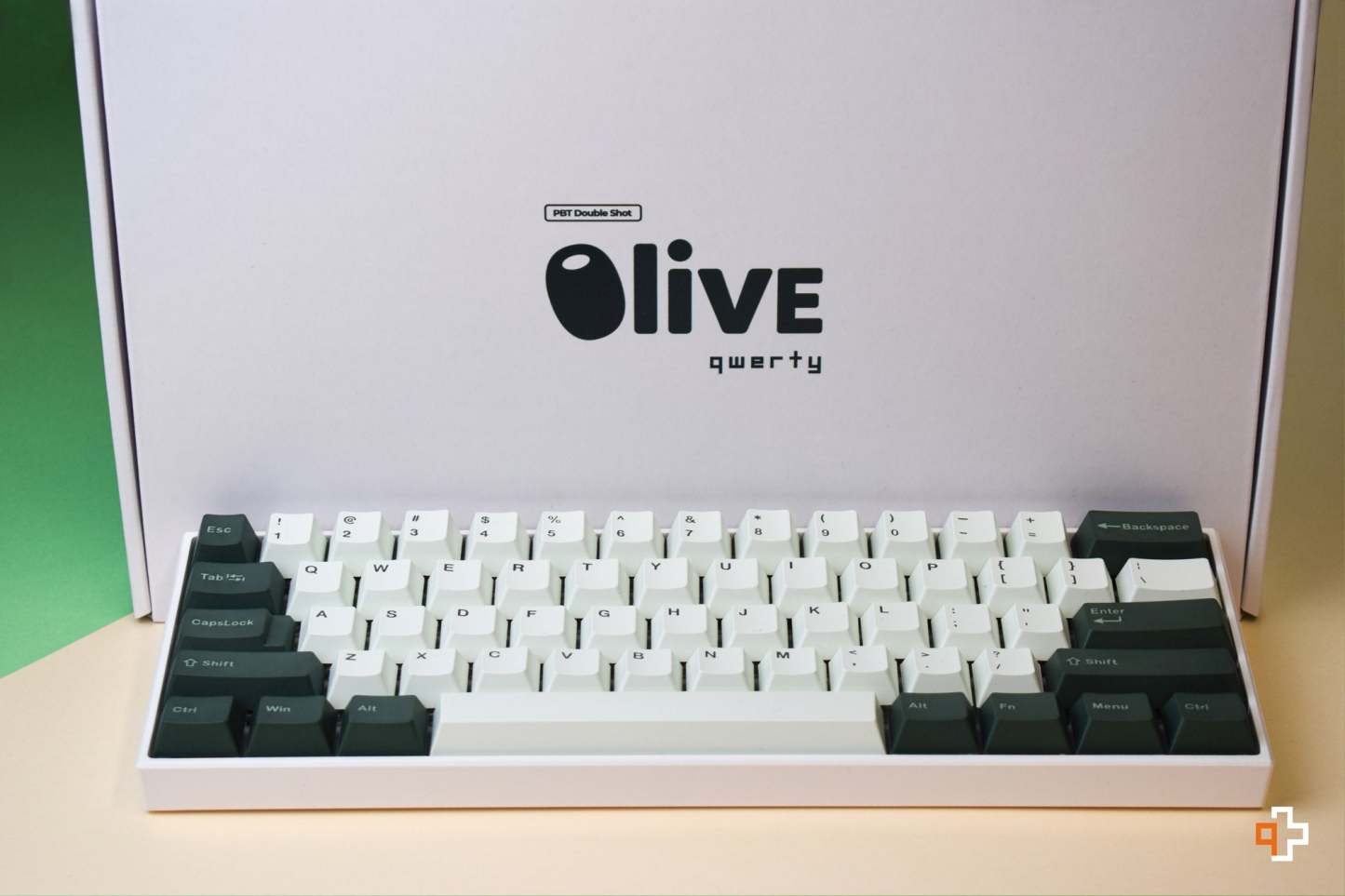Set Taste QWERTY Olive Profil Cherry PBT Double Shot