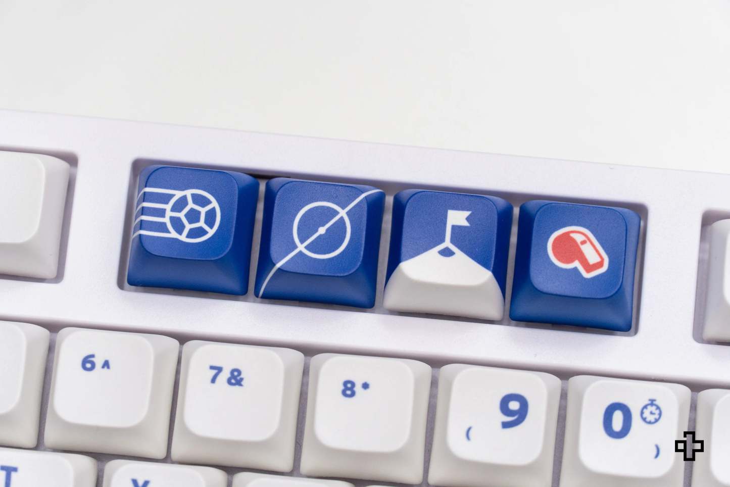 Set taste QwertyKey Euro 2024 Anglia Profil XDA Material PBT