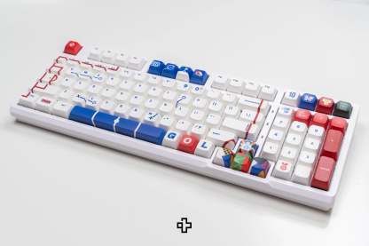Set taste QwertyKey Euro 2024 Anglia Profil XDA Material PBT