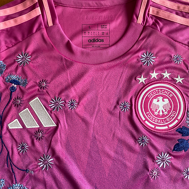 Custom-Made The Football Galx 2024 EURO Germany Away Shirt