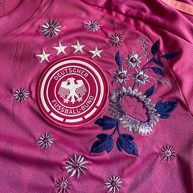 Custom-Made The Football Galx 2024 EURO Germany Away Shirt