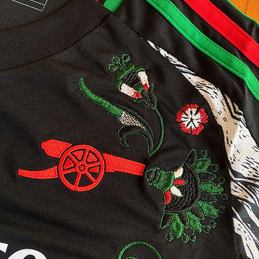 Custom-Made The Football Galx2024-25 Arsenal Away Shirt