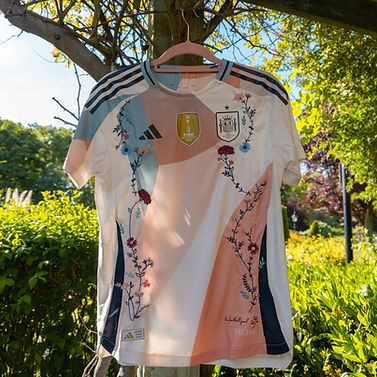 Custom-Made The Football Galx 2025-26 Spain Away Shirt
