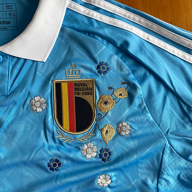 Custom-Made The Football Galx 2024 EURO Belgium Away Shirt