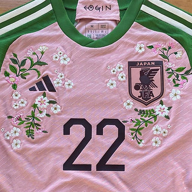 [Embroidery ONLY]custom-Made The Football Gal x JAPAN(Third)- WORLD CUP 2022