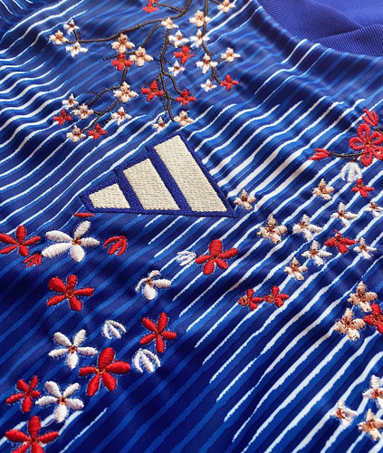 [Embroidery ONLY]custom-Made The Football Gal x JAPAN(Home)- WORLD CUP 2022