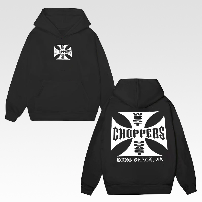 West Coast Choppers Printed Unisex Oversized Hoodie