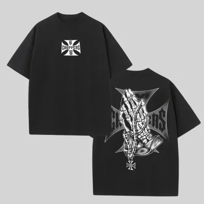 West Coast Choppers Printed Unisex  Oversized T-shirts