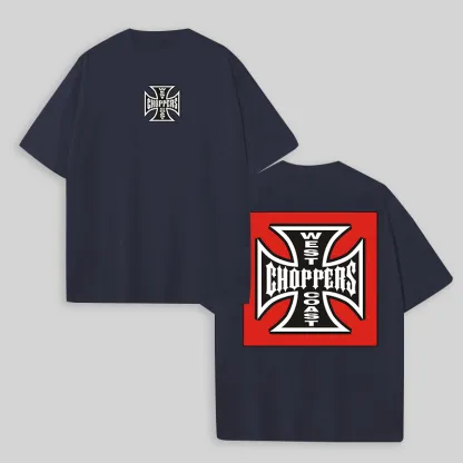 West Coast Choppers Printed Oversized Unisex T-shirts