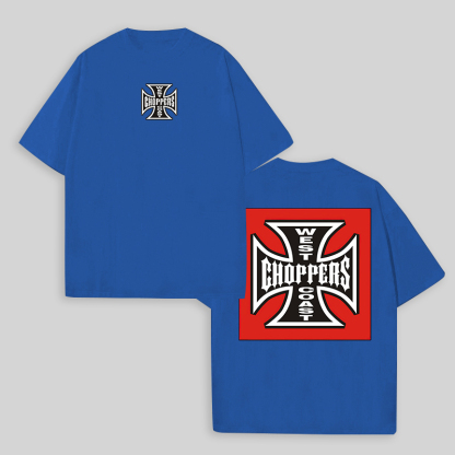 West Coast Choppers Printed Oversized Unisex T-shirts