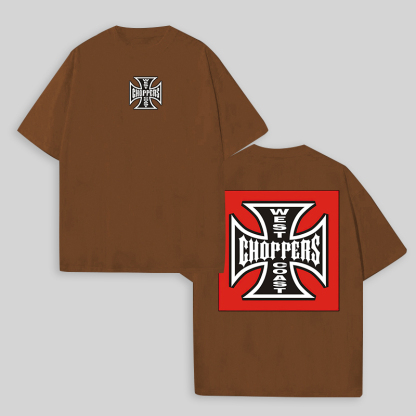 West Coast Choppers Printed Oversized Unisex T-shirts