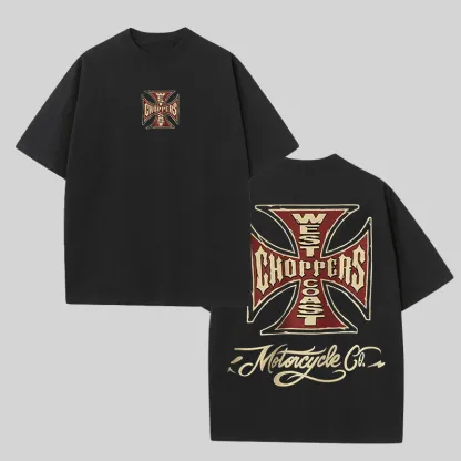 West Coast Choppers Printed Unisex  Oversized T-shirts