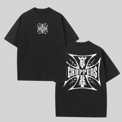 West Coast Choppers Printed Unisex Oversized T-shirts