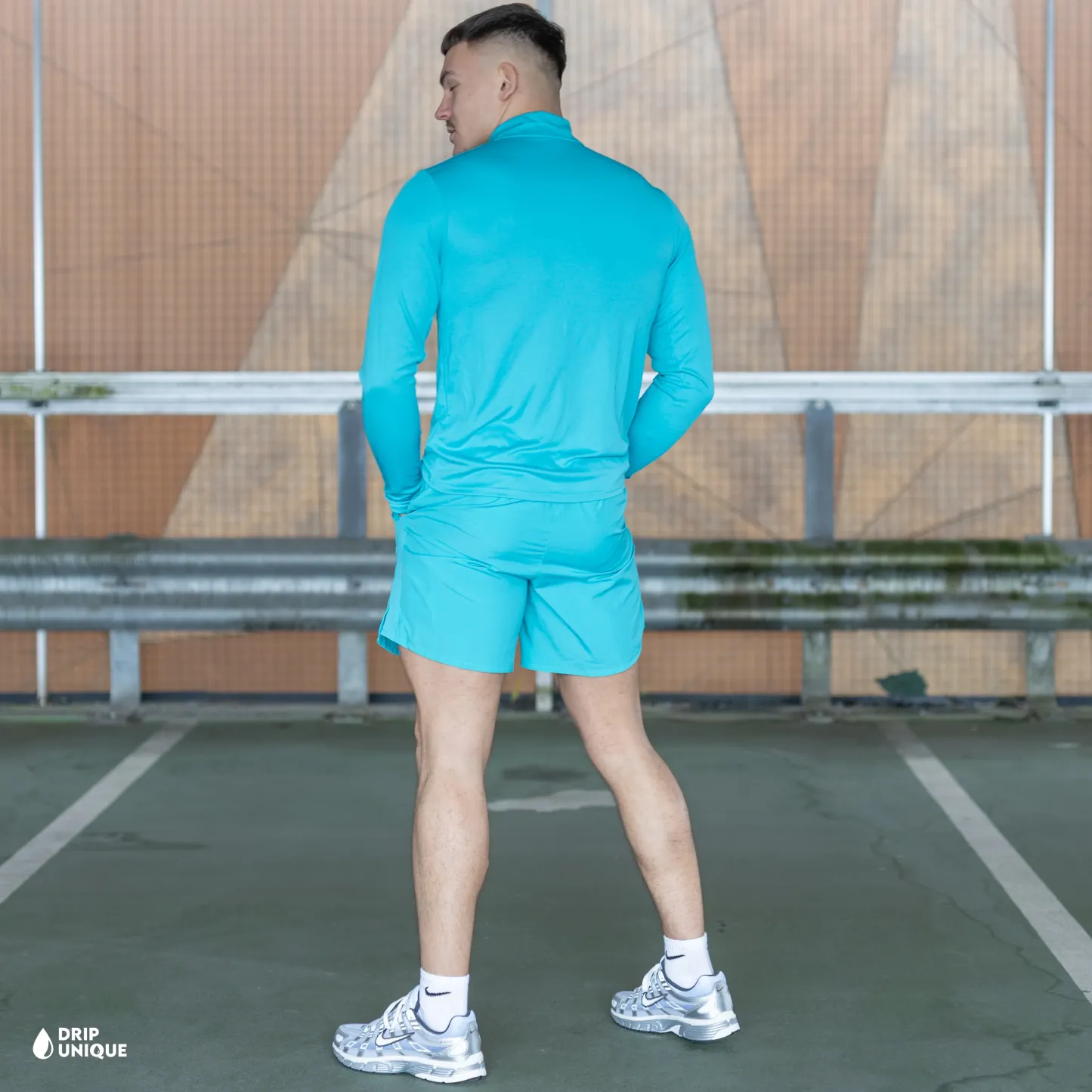 Nike Dri-Fit Pacer 1/4 Zip Dusty Catus & Dusty Cactus Challenger Shorts Set