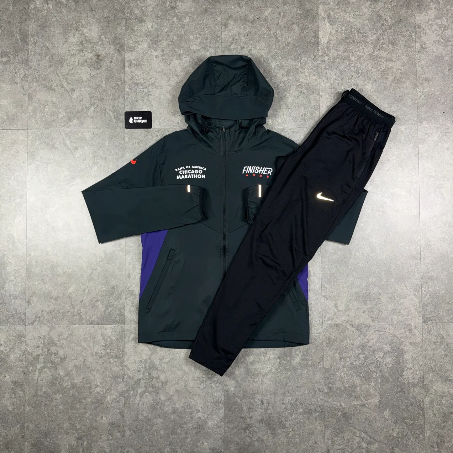 Nike UV Windrunner Jacket Chicago Finisher Purple