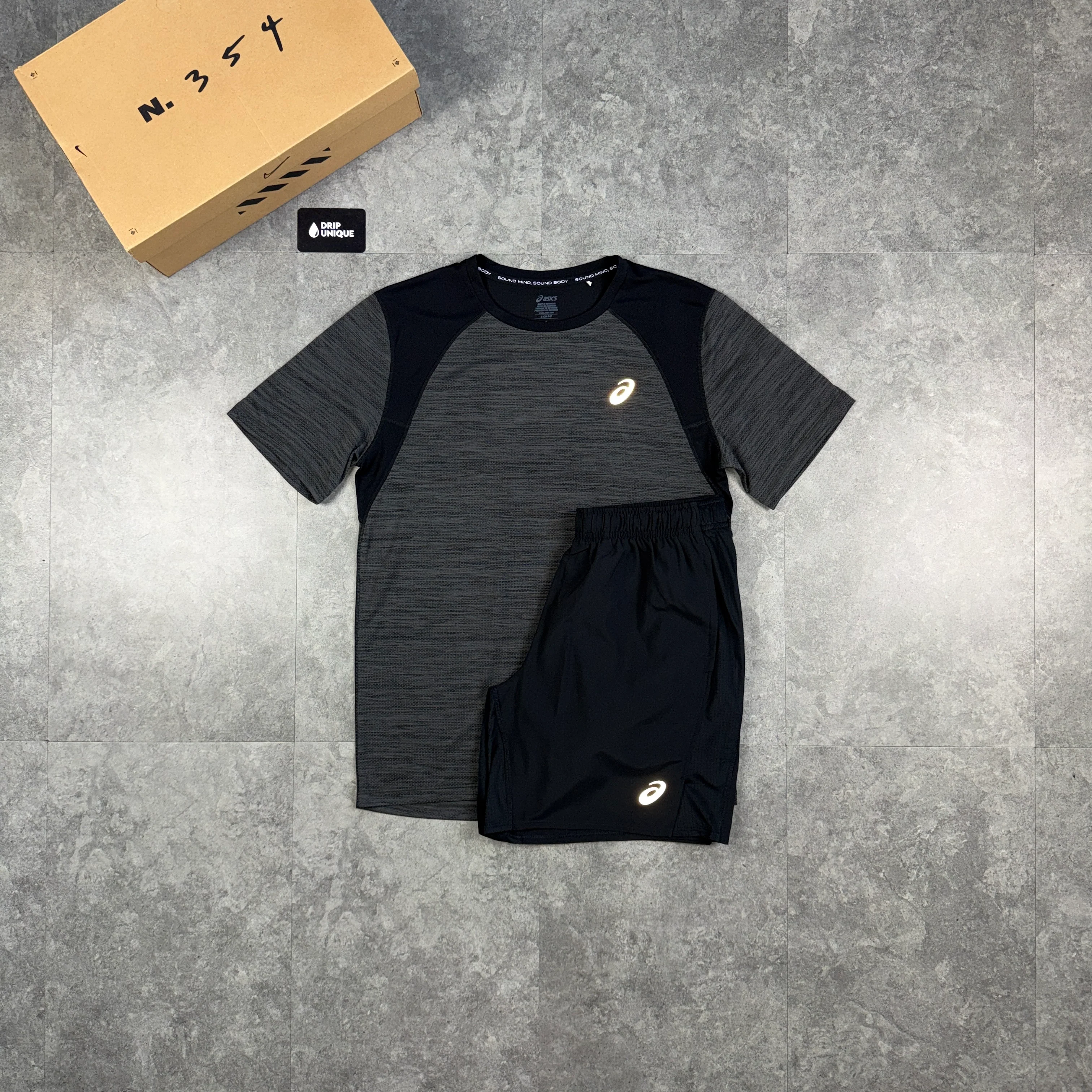 Asics Road T-Shirt Black