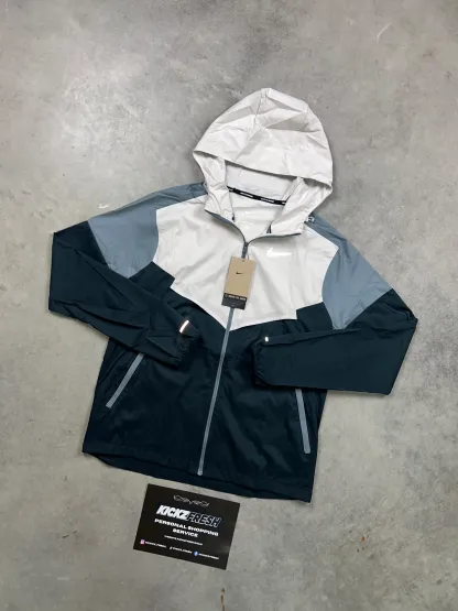 Nike Windrunner Jacket Light Bone Cool Grey Black