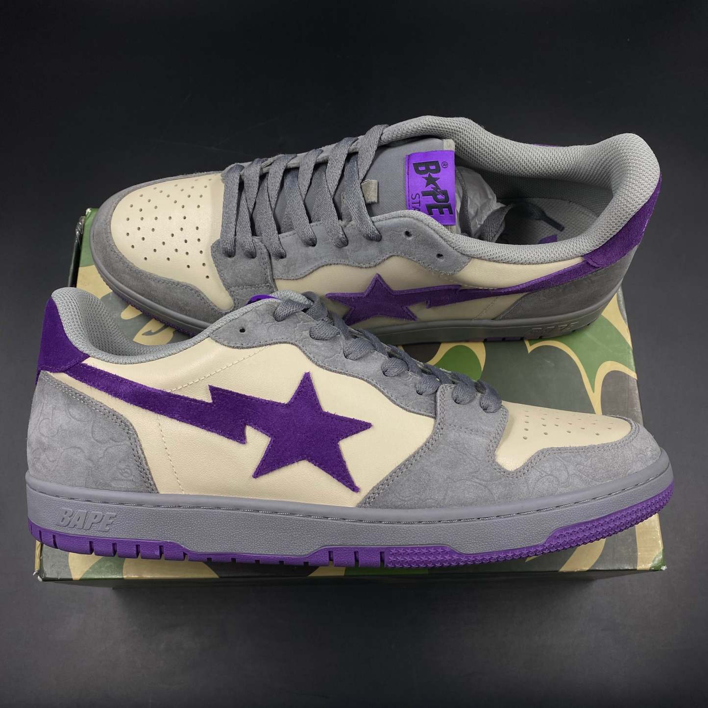 Bape Court Sta Purple Pigeon (2021)