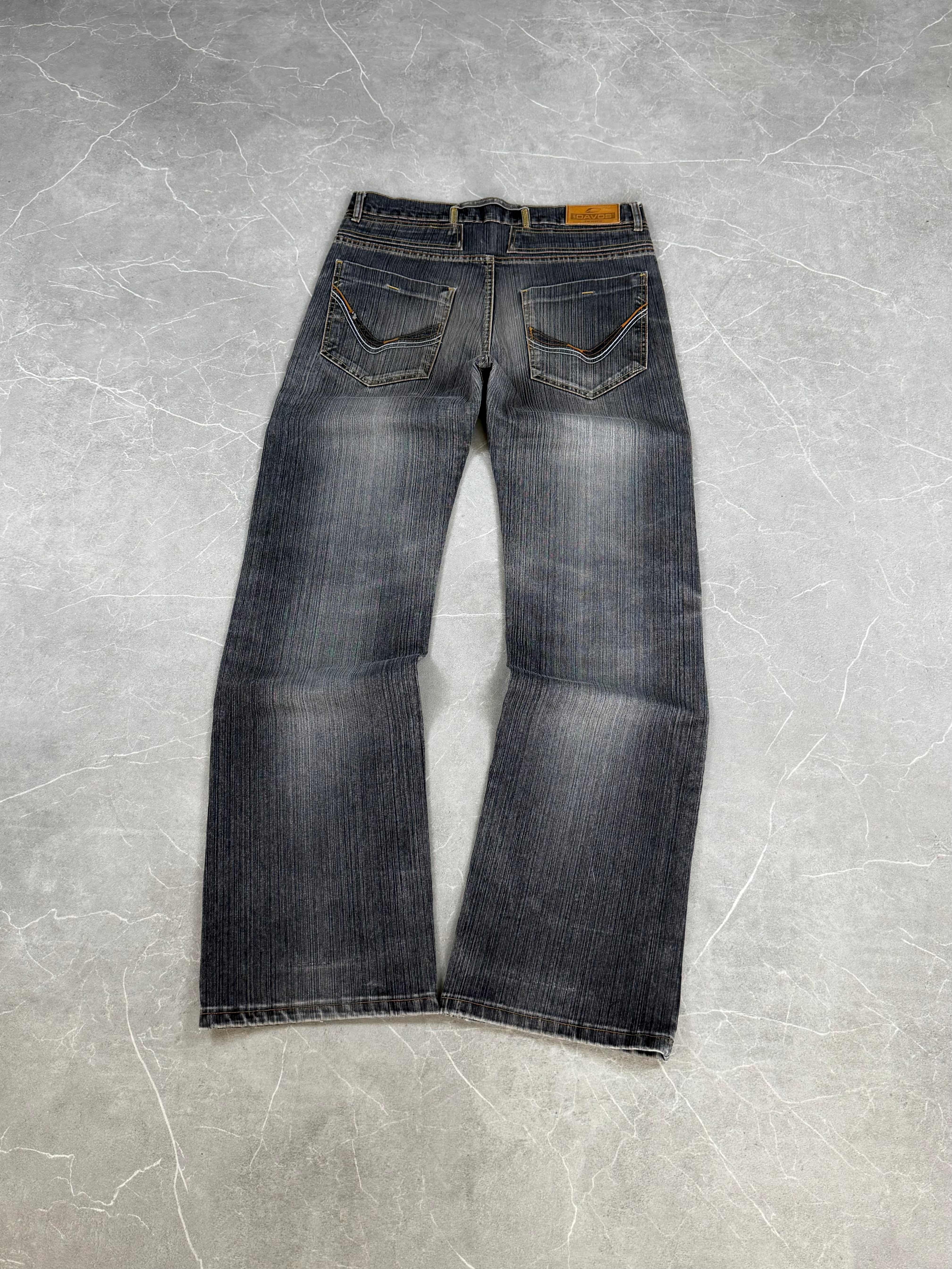 Vintage washed jeans