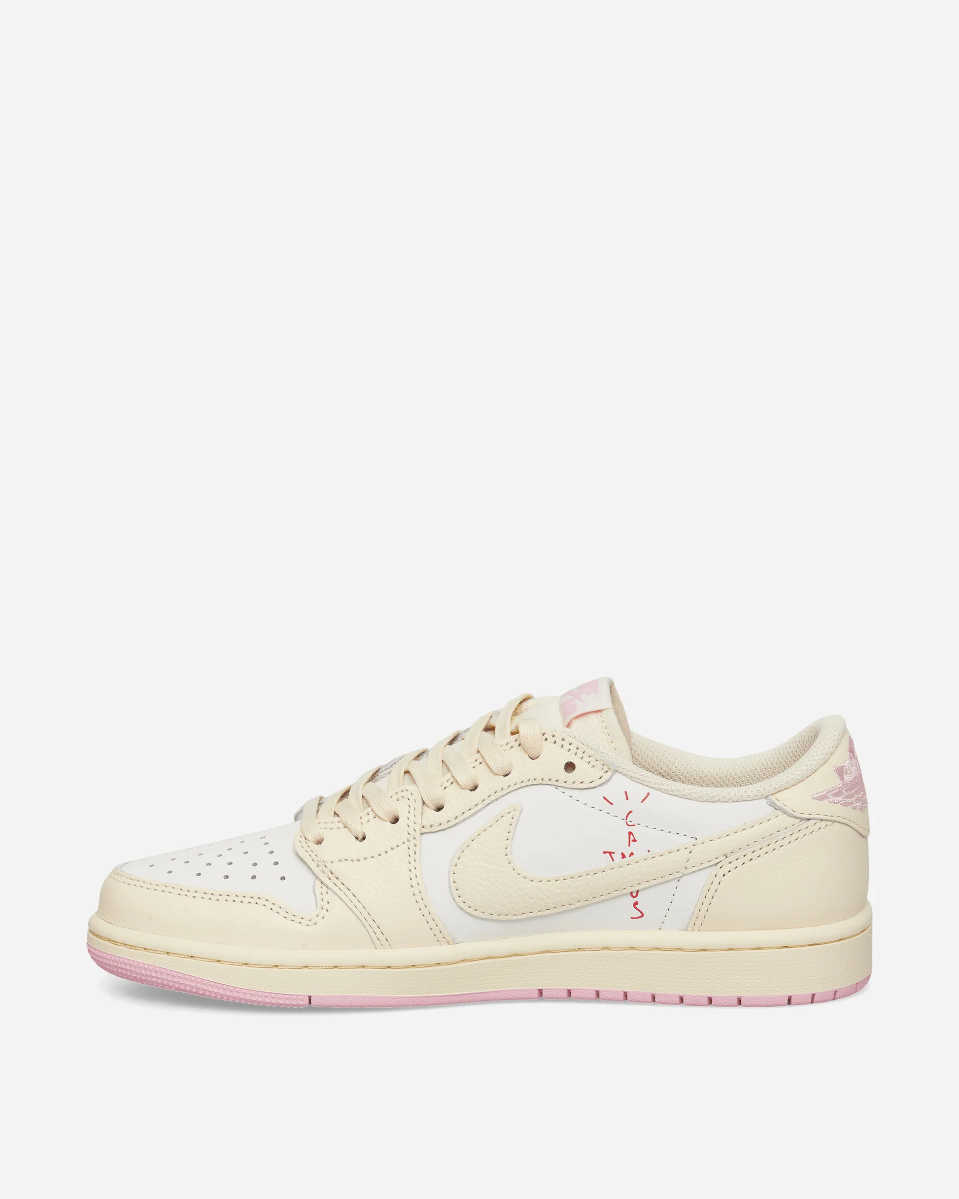 Travis Scott Air jorthtdan 1 Low Sneakers Muslin / Shy Pink