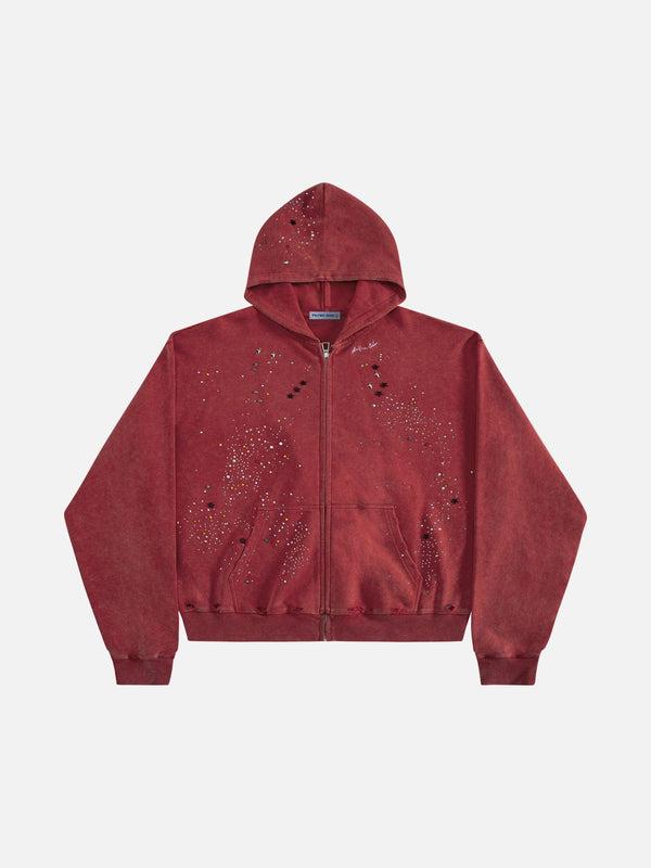 Aelfric Eden Hotfix Rhinestone Star Zip Up Hoodie Vintage Washed Hoodies Streetwear Hooded Sweatshirts Jackets Unisex zip up hoodie,father'sdaygifts Aelfric Eden Hotfix Rhinestone Star Zip Up Hoodie Vintage Washed Hoodies Streetwear Hooded Sweatshirts Jackets Unisex zip up hoodie,father'sdaygifts