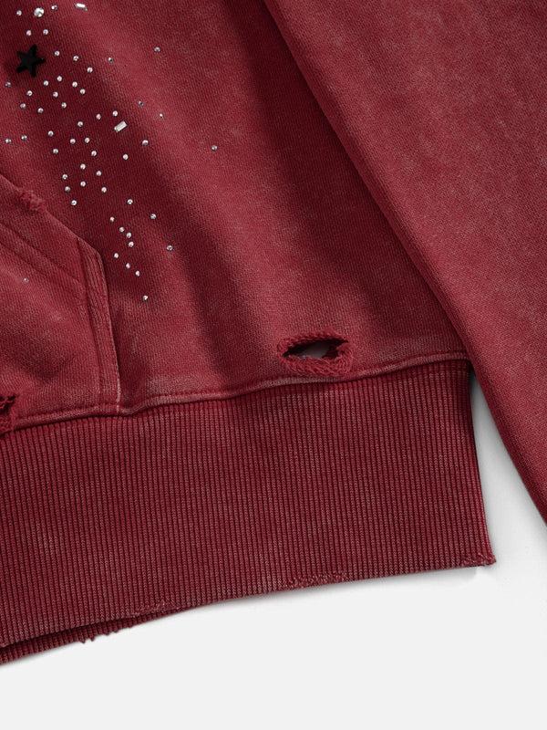 Aelfric Eden Hotfix Rhinestone Star Zip Up Hoodie Vintage Washed Hoodies Streetwear Hooded Sweatshirts Jackets Unisex zip up hoodie,father'sdaygifts Aelfric Eden Hotfix Rhinestone Star Zip Up Hoodie Vintage Washed Hoodies Streetwear Hooded Sweatshirts Jackets Unisex zip up hoodie,father'sdaygifts