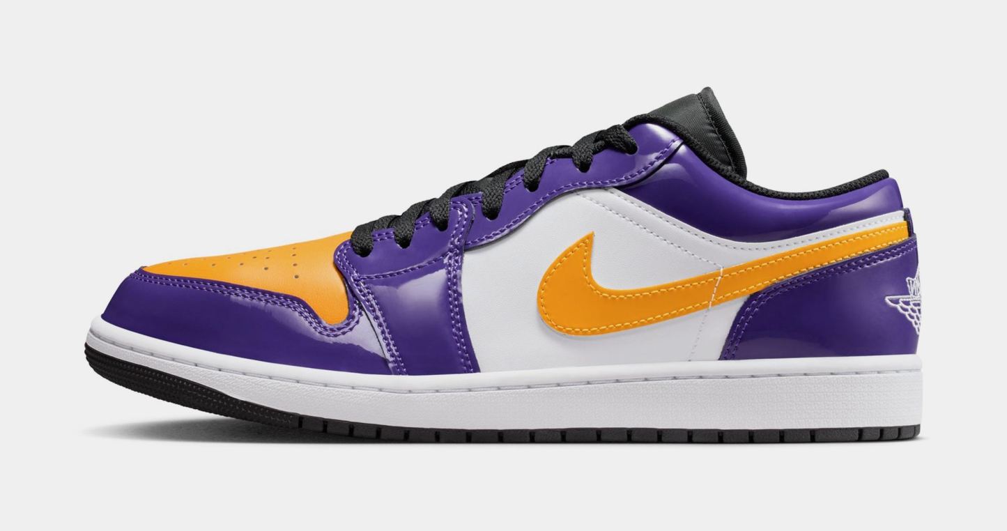 ATHTir JorTHTdan 1 Low SE Mens Lifestyle Shoes (Court Purple/White/Black/University Gold)