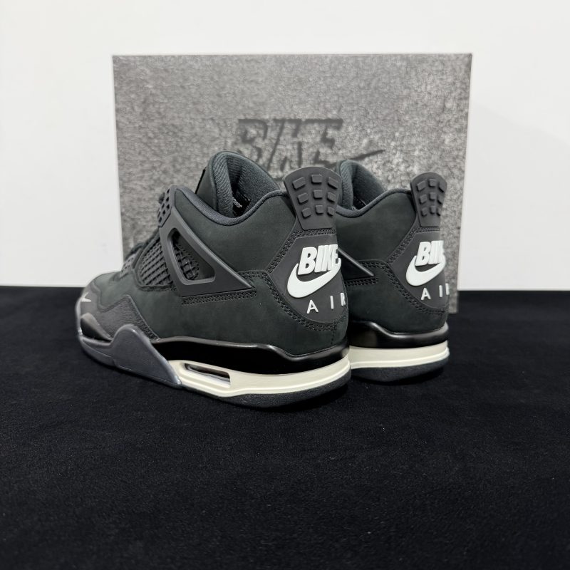 Air Jordan 4 Retro Nigel Sylvester Brick by Brick Black