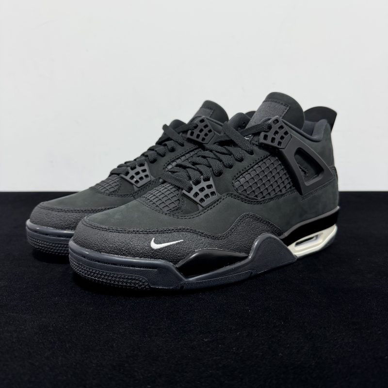 Air Jordan 4 Retro Nigel Sylvester Brick by Brick Black