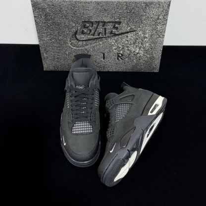 Air Jordan 4 Retro Nigel Sylvester Brick by Brick Black