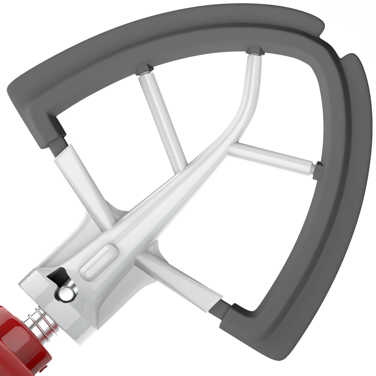 Flex Edge Beater for Kitchenaid Attachments,Flat Beater with Both-Sides Flexible Silicone Edges Bowl Scraper for Kitchenaid 4.5-5 Quart Tilt-Head Stand Mixer,Replace K45B KFE5T Kitchen Aid Attachments