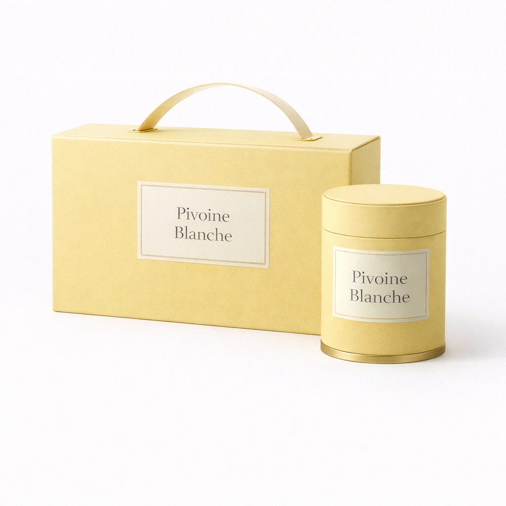 Th Blanc Pivoine Blanche (Bai Mu Dan) ?C Coffret Cadeau (Or)-cozexa