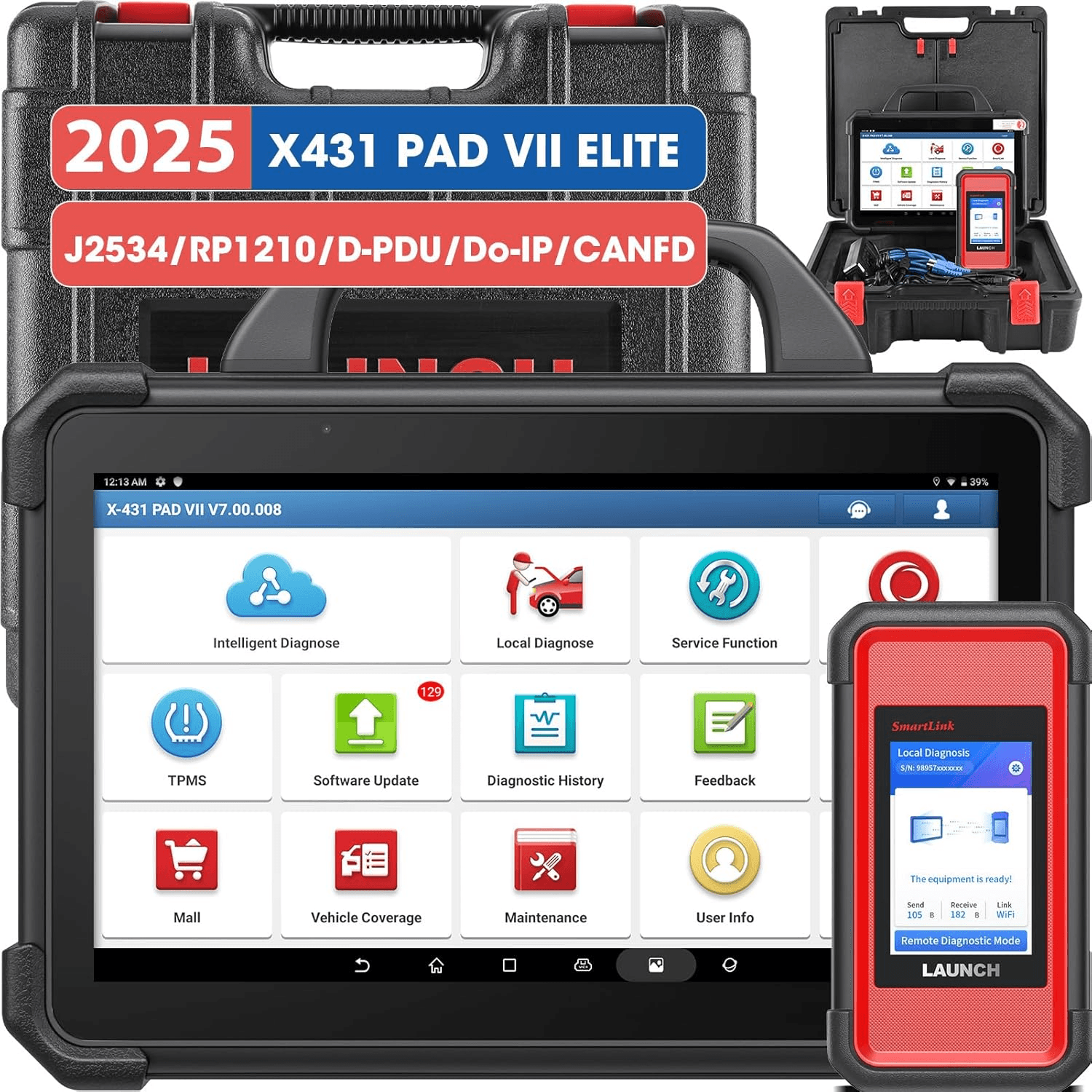 Auto OBD-skanner LAUNCH X431 IMMO PLUS