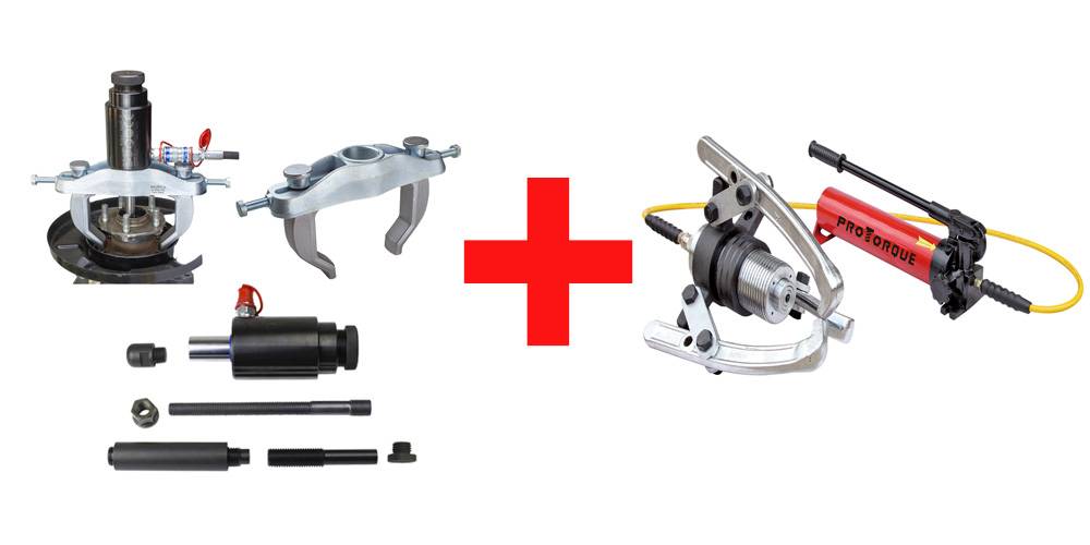 01-00030 18-ton hydraulic cylinder, hydraulic wheel bearing removal tool for incorrect brake pads