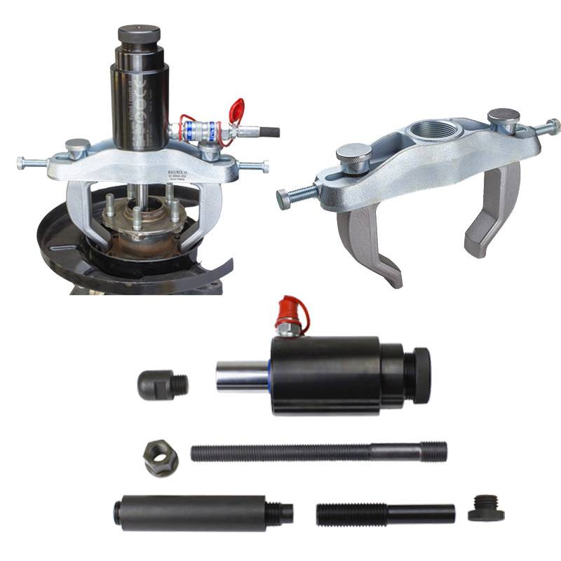 01-00030 18-ton hydraulic cylinder, hydraulic wheel bearing removal tool for incorrect brake pads