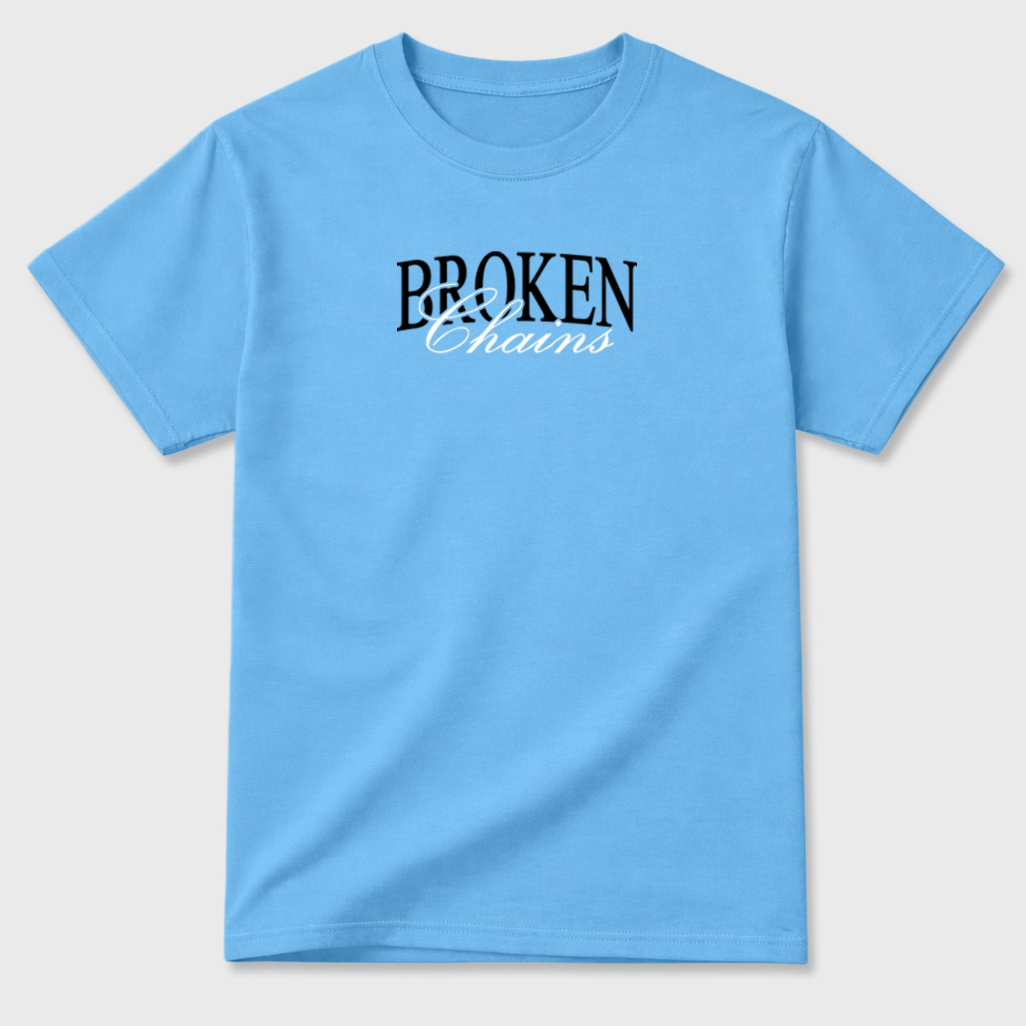Broken Chains Sneaker Tees - Air Jordan 14 University Blue