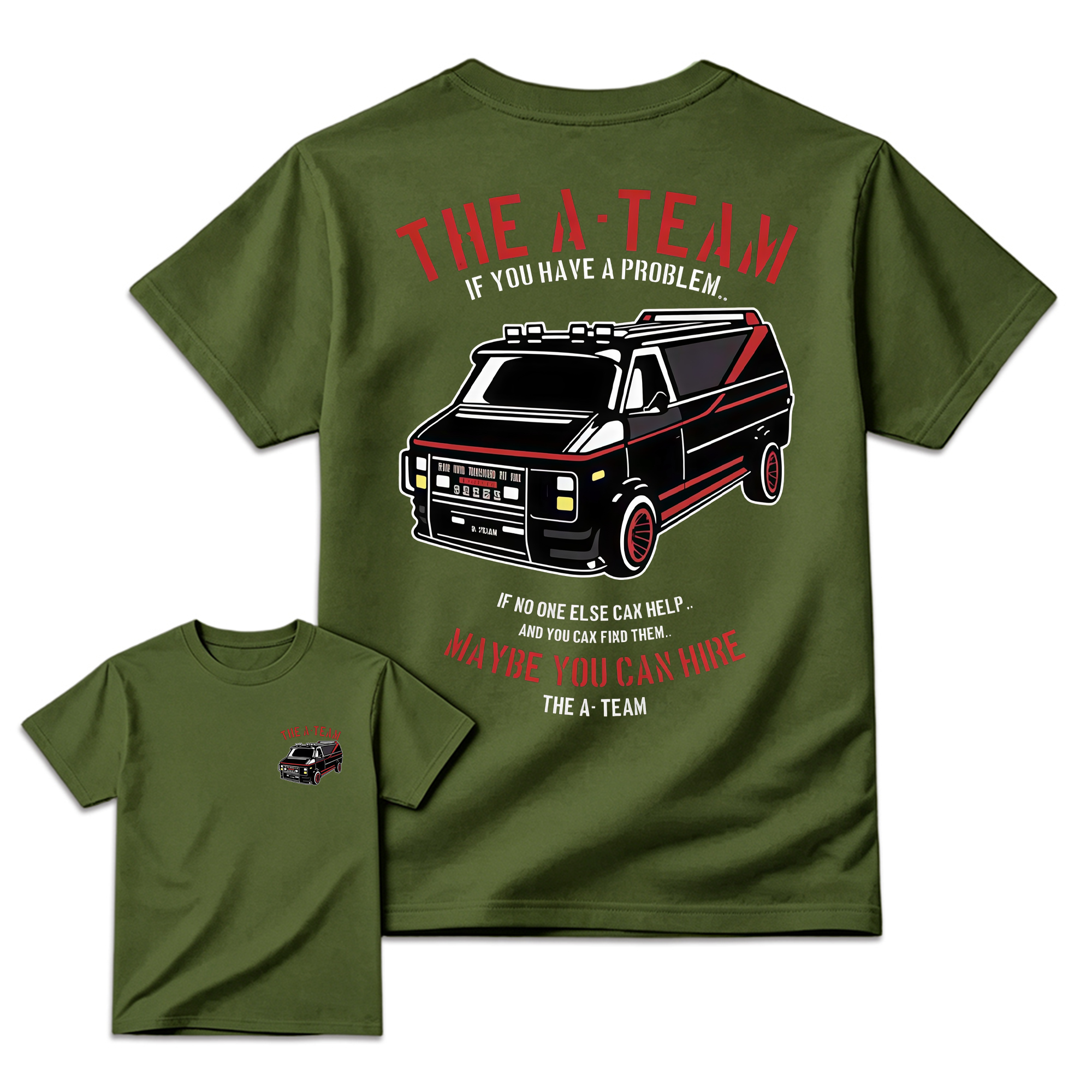 1983 Vintage TV TShirt, Retro GMC Van Graphic Tee, Classic Action Series Shirt