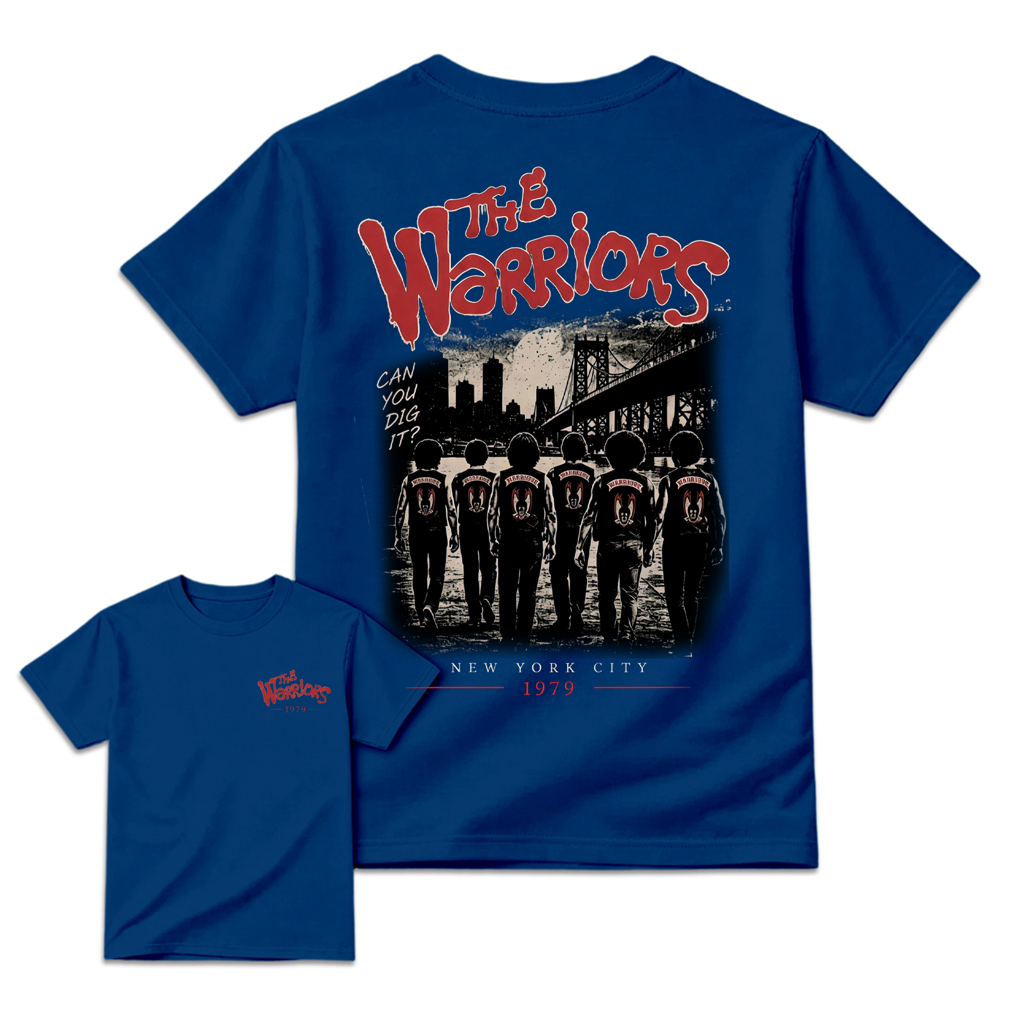 Can You Dig It? The Warriors New York City Gang Print tshirt