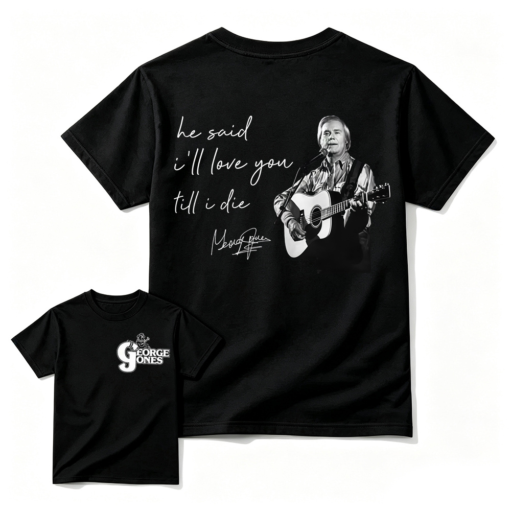 He Stopped Loving Her Today Vintage Tee