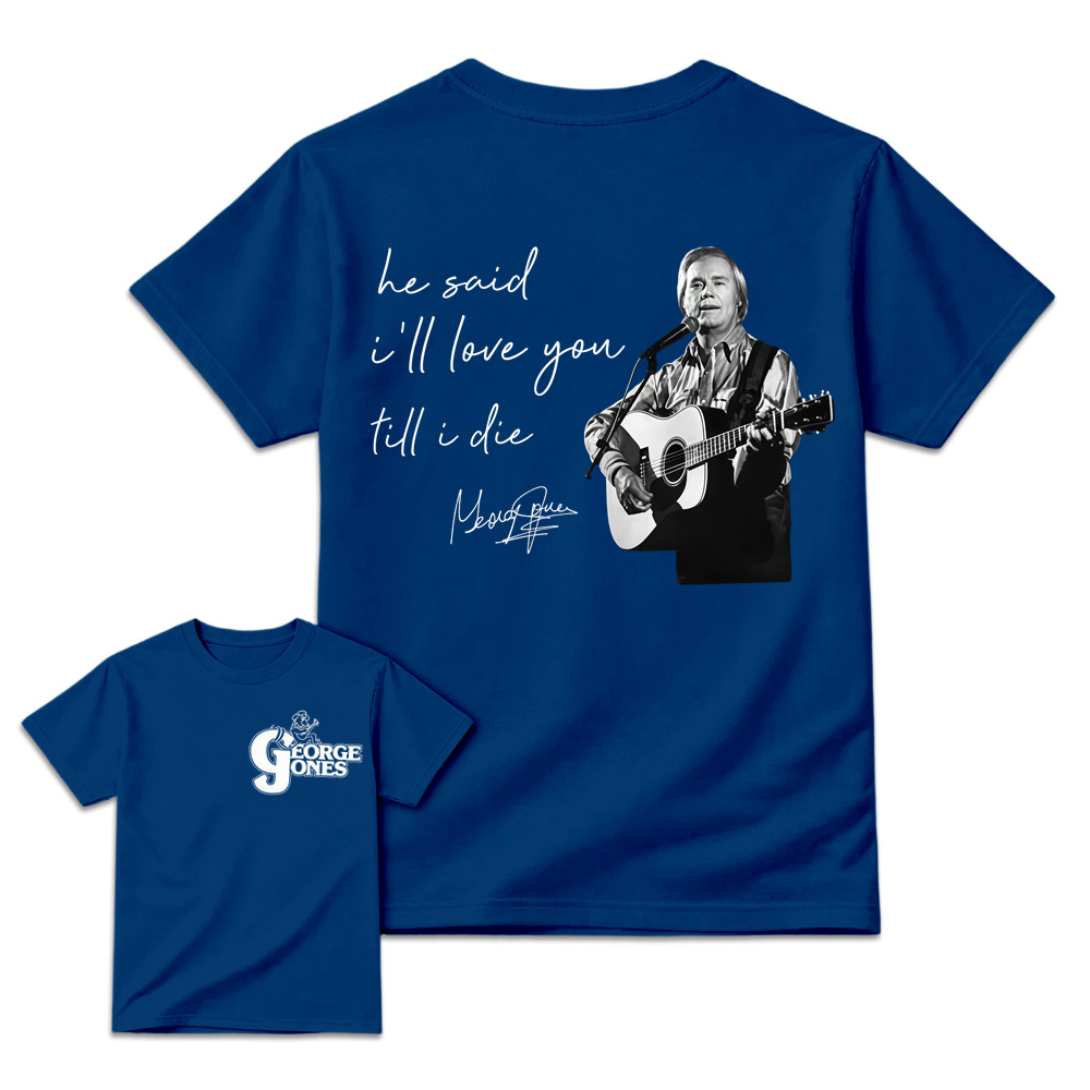 He Stopped Loving Her Today Vintage Tee