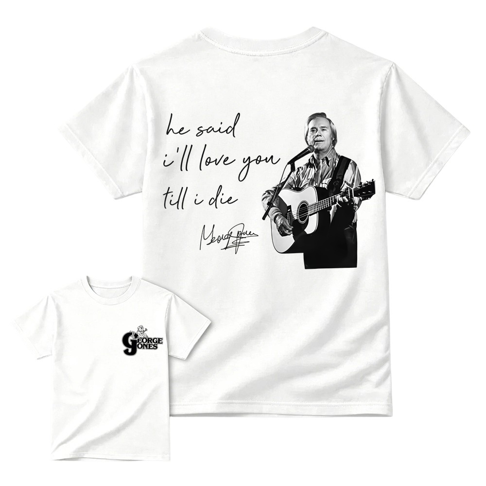 He Stopped Loving Her Today Vintage Tee