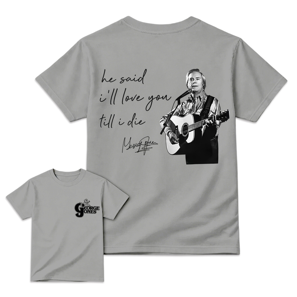 He Stopped Loving Her Today Vintage Tee