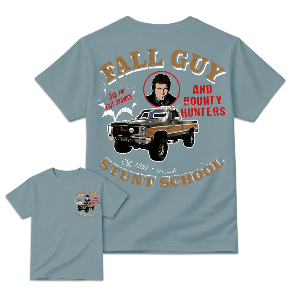 Classic Stuntman Film Graphic Tee, Retro 80s Action Movie T-Shirt