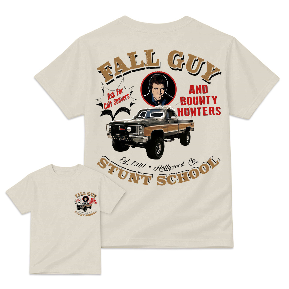 Classic Stuntman Film Graphic Tee, Retro 80s Action Movie T-Shirt