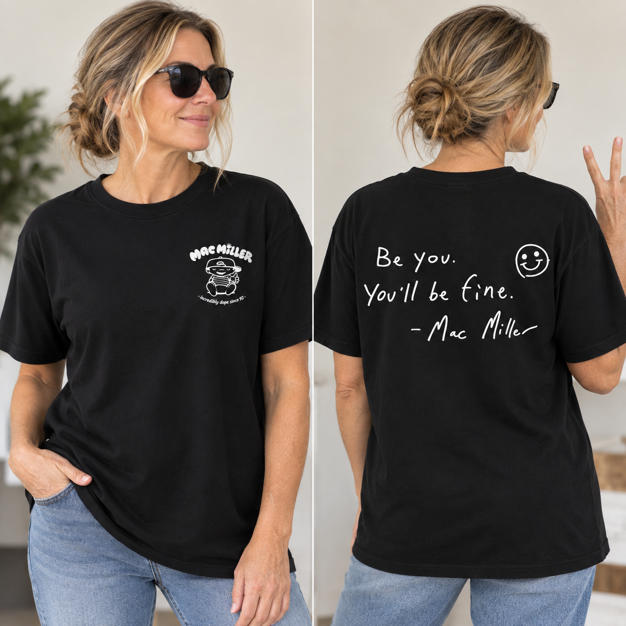 Mac Mi1ler Quote Vintage Hip Hop Rap T-Shirt