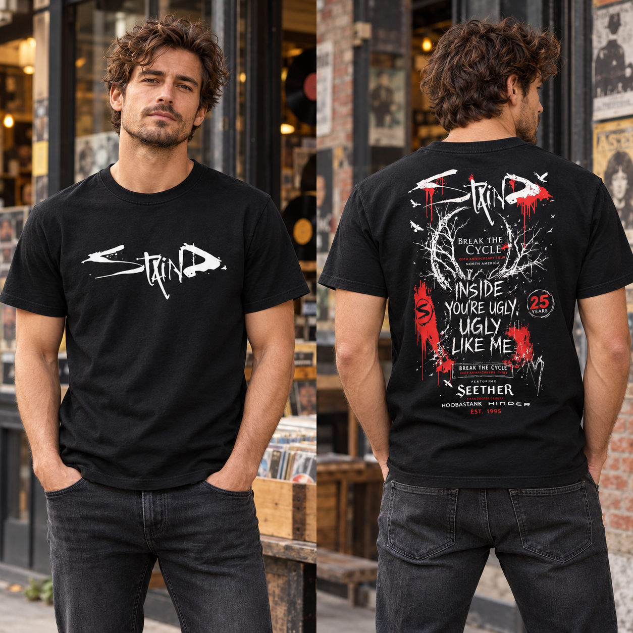 T-Shirt Vintage Stealth Bomber Graphic Tee Military Enthusiast Streetwear Clothing Gift for Men Breathable Printing